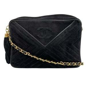 CHANEL Black Shoulder Bag